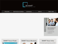 Tablet Screenshot of dianit.ch